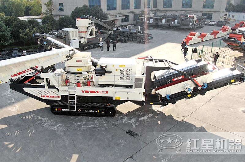 履帶移動(dòng)圓錐破