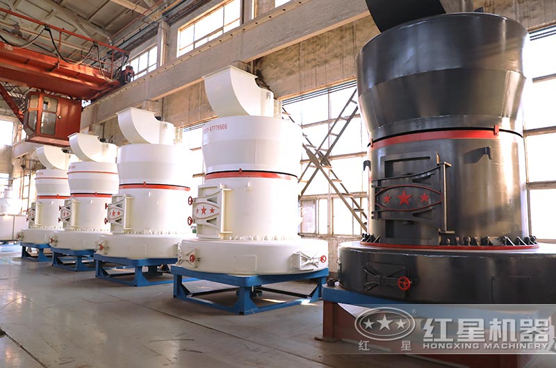 雷蒙磨粉機車間實拍圖