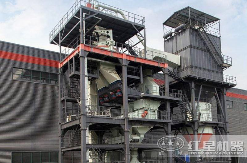 湘潭塔樓式制砂機現場實拍