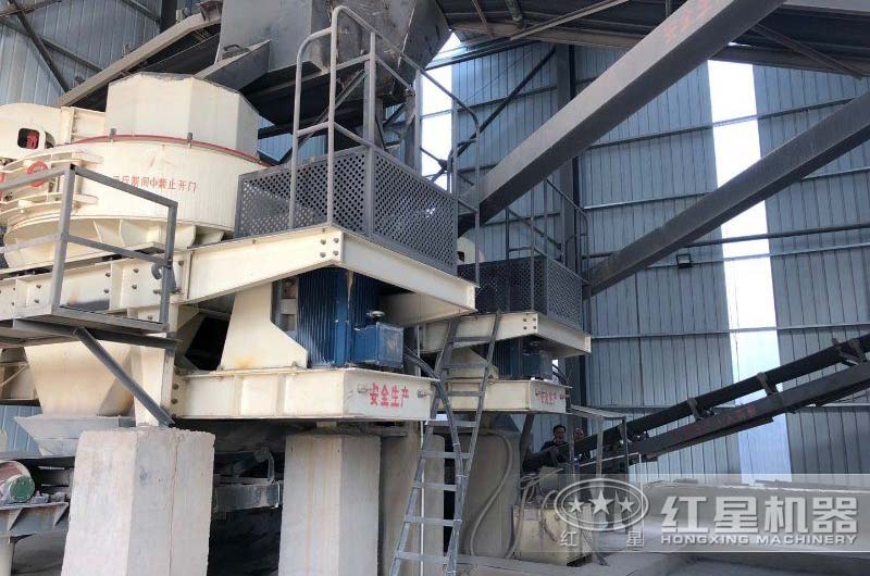 VSI制砂機現(xiàn)場實拍 VSI制砂機現(xiàn)場實拍