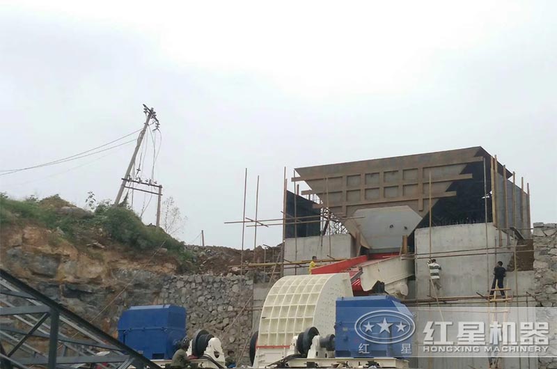 重錘破破碎現場實拍