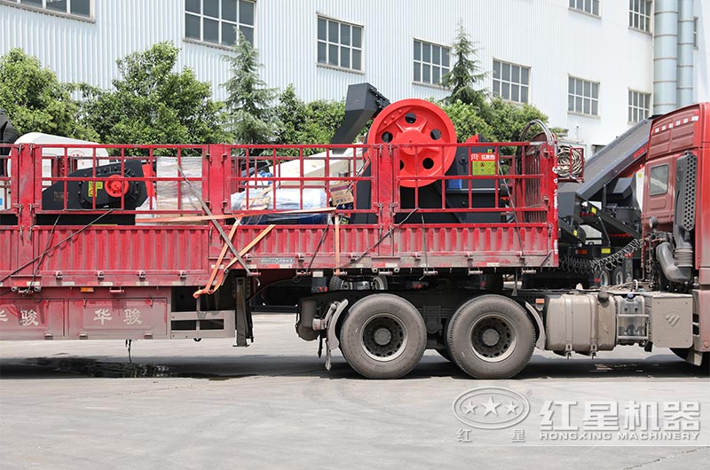 PE500x750顎式破碎機發貨