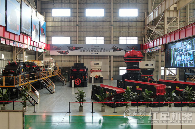 大型碎石機生產廠家展示