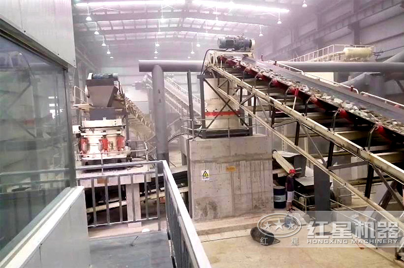 固定式花崗巖制砂生產(chǎn)線