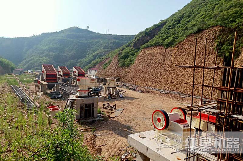 1200x1500破碎機應用現場