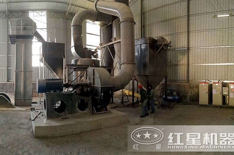 大理石加工成粉設備現場 大理石加工成粉設備現場