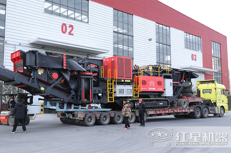 移動破碎站廠區發貨中