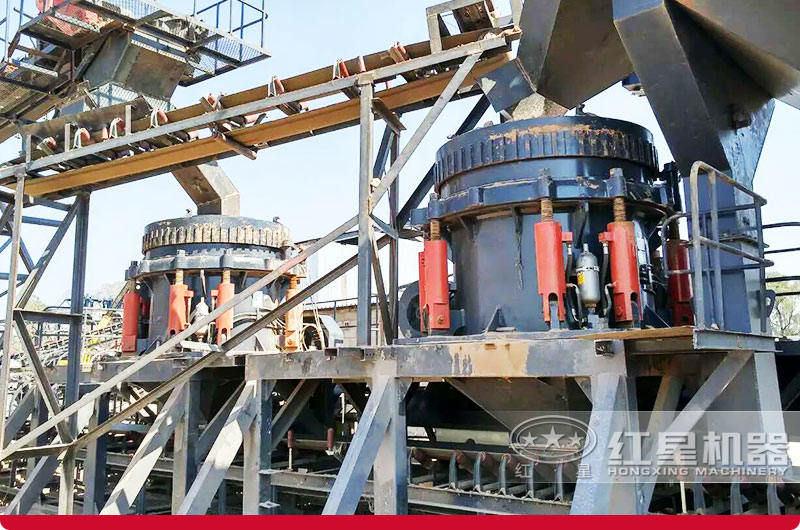 圓錐粉碎機作業現場