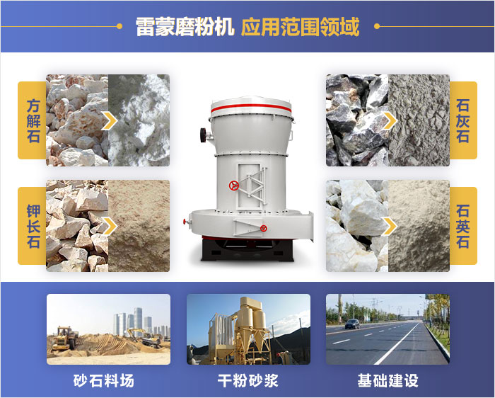 大型雷蒙磨粉機(jī)應(yīng)用效果
