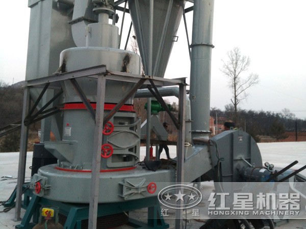 超細磨粉機現場作業圖 超細磨粉機現場作業圖