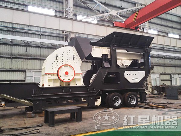 配1416錘破的車載石子破碎機