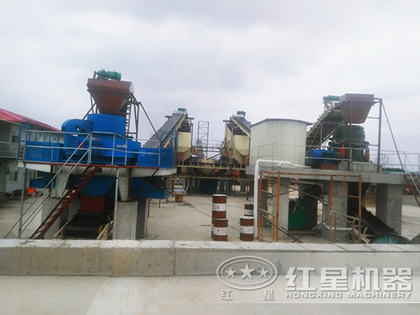 制砂機(jī)客戶現(xiàn)場