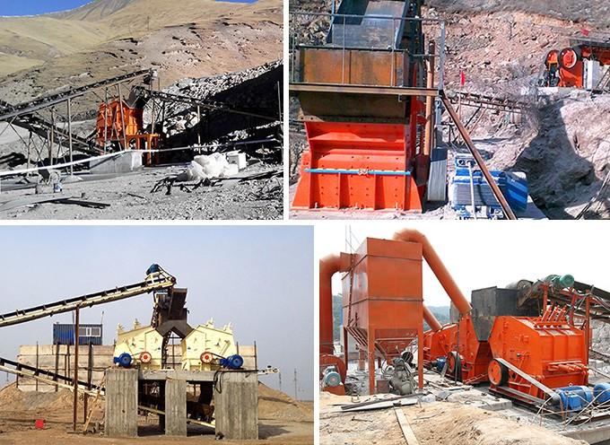 50tph反擊破現(xiàn)場(chǎng)作業(yè)圖