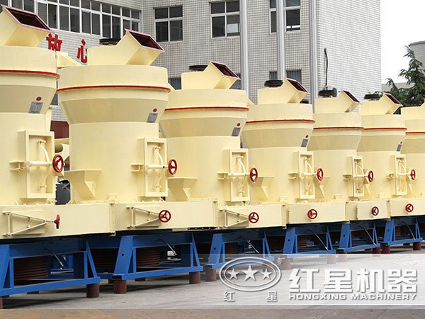 石英砂雷蒙磨粉機廠區圖