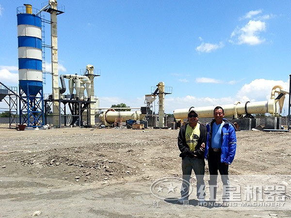 選礦生產線現場作業圖