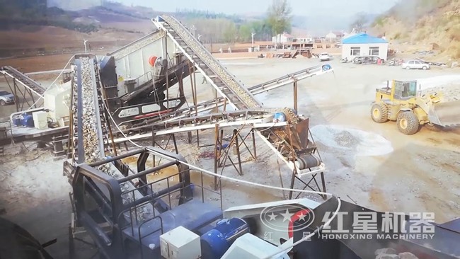 移動石料破碎生產(chǎn)線