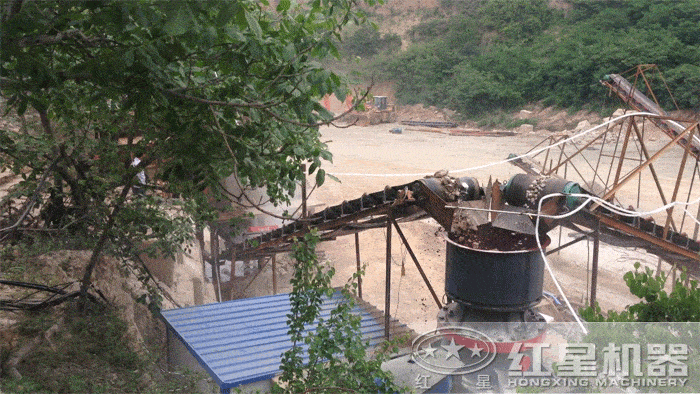 單缸圓錐破碎機------客戶現場