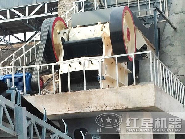紅星PE顎式破碎機_嗑石機助力砂石廠家