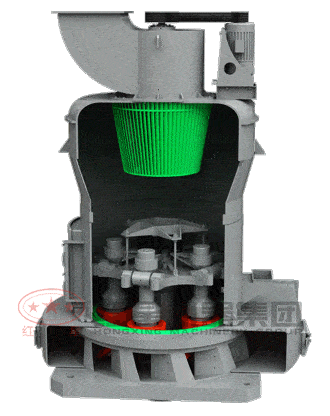 雷蒙磨粉機工作原理圖 雷蒙磨粉機工作原理圖