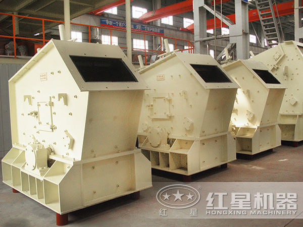 670t/h砂石HD反擊碎石機_破碎機廠區圖