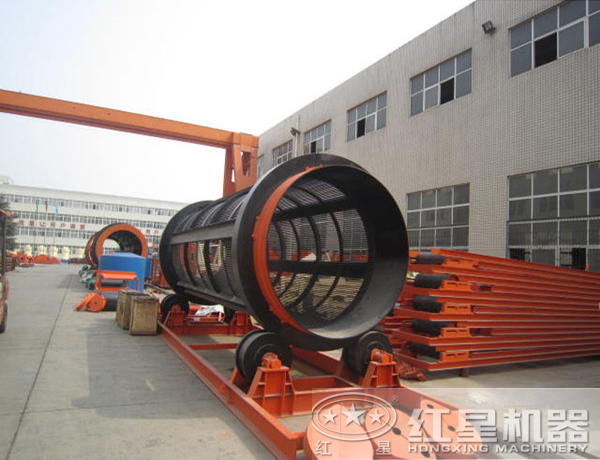 大型滾筒篩石機