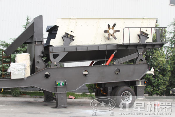 可移動式篩石機 可移動式篩石機