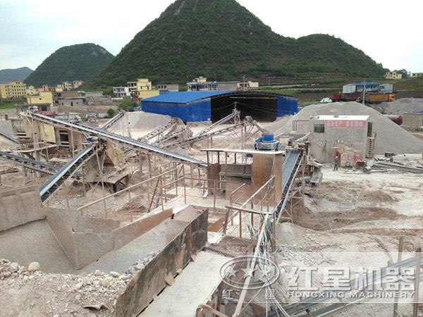 制砂生產線現場 制砂生產線現場