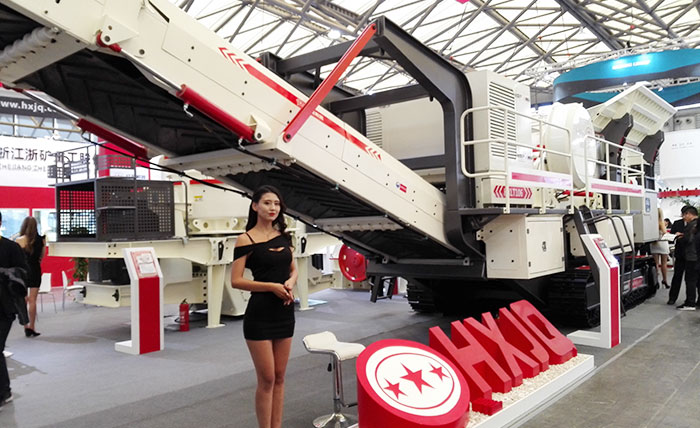 新型移動破參展現場