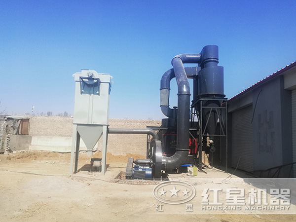 打粉機現場作業圖 打粉機現場作業圖