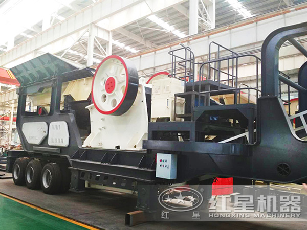 輪胎顎式碎石機 輪胎顎式碎石機