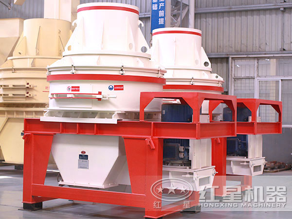 直通沖擊式制砂機圖