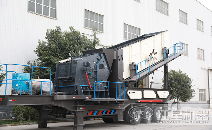 輪胎移動反擊破機 輪胎移動反擊破機