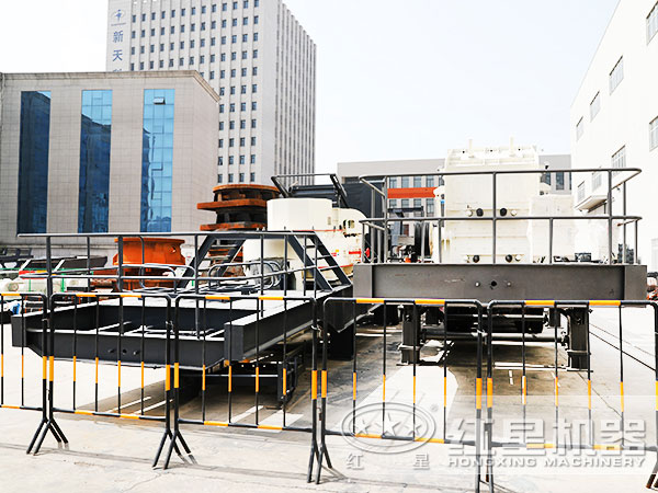 移動式礦石制砂機圖