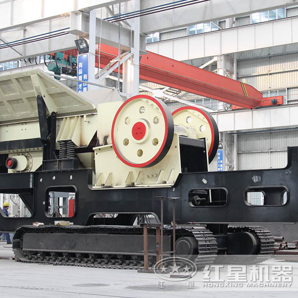 新一代多功能可搖控控制的移動破碎站 新一代多功能可搖控控制的移動破碎站