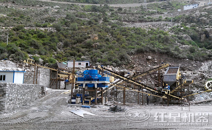 破碎生產線現場 破碎生產線現場