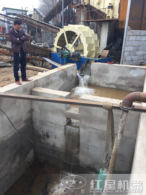 洗山沙水泥沉淀水循環(huán)