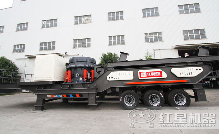 移動(dòng)破料機(jī)廠區(qū)