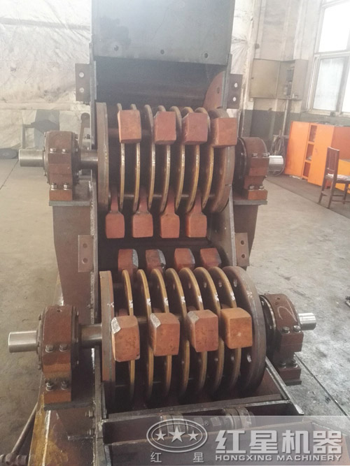 雙級破碎機(jī)內(nèi)部結(jié)構(gòu)