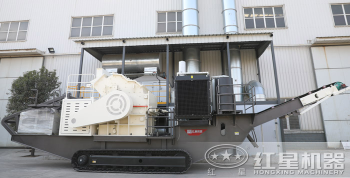 紅星履帶移動破碎設備 紅星履帶移動破碎設備