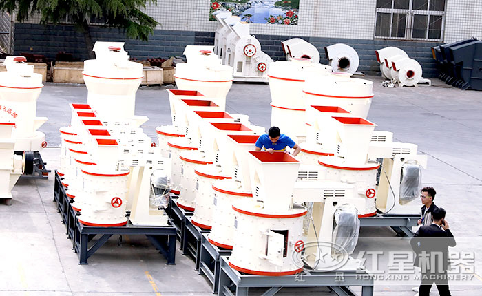 客戶選購復合破碎機現場