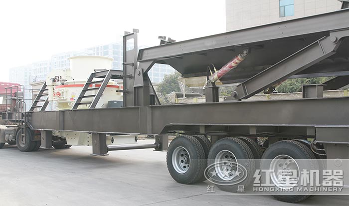 移動磨沙機(jī)發(fā)貨了 移動磨沙機(jī)發(fā)貨了