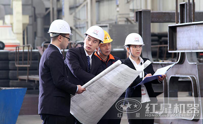 紅星專業的技術工程師為您配置生產翻案