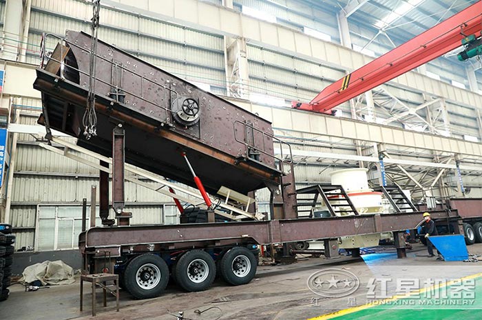 可移動碎石整形機