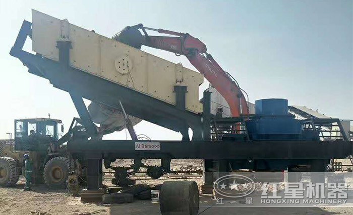 大型磨砂一體機(jī)施工現(xiàn)場(chǎng)