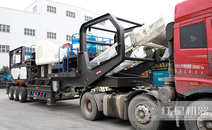 移動式煤矸石粉碎機可以隨時轉場