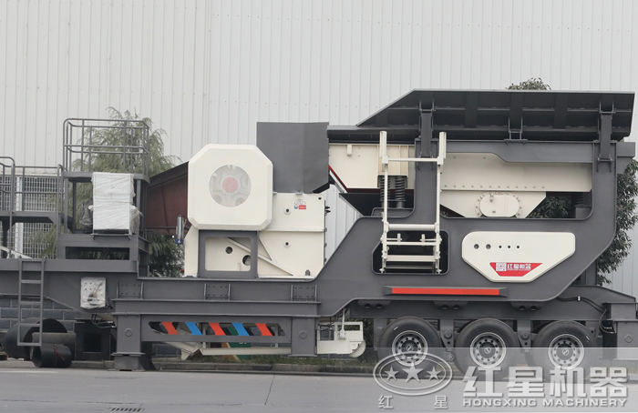 移動75顎式破碎站