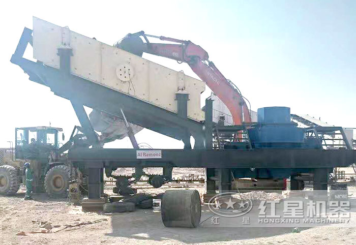 可移動石頭制沙機(jī) 可移動石頭制沙機(jī)