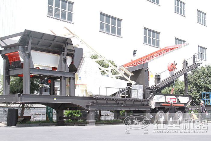 輪胎移動破碎機