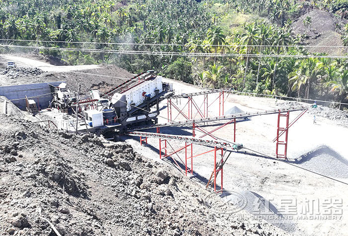 菲律賓流動碎石作業現場 菲律賓流動碎石作業現場