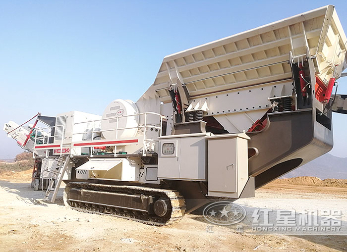 履帶流動碎石打沙機 履帶流動碎石打沙機